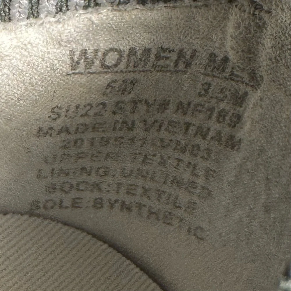 Madewell Field‎ Knit Sneakers Ashen Sage Green Women’s Size 5